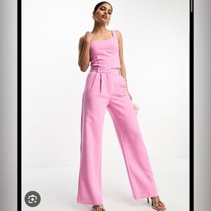 Wide leg dress pants